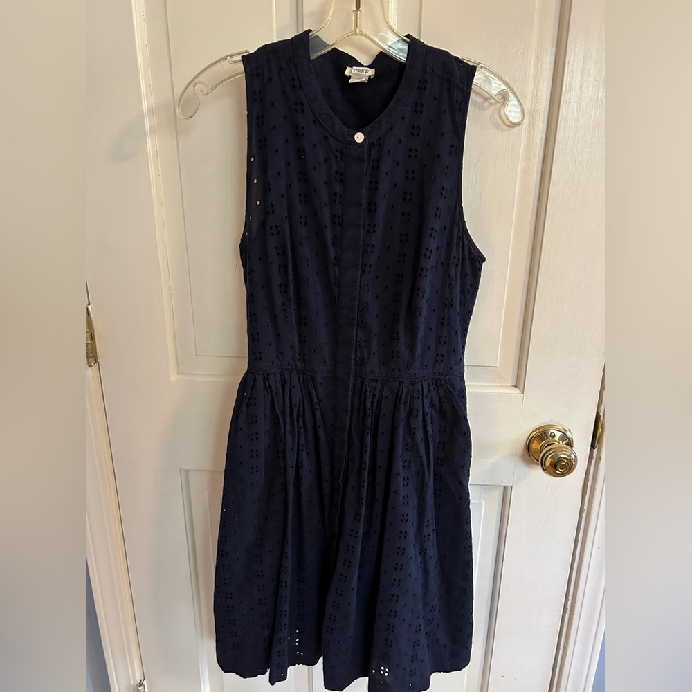 J Crew Eyelet Sundress